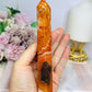 Tall Carnelian Tower 15.5cm