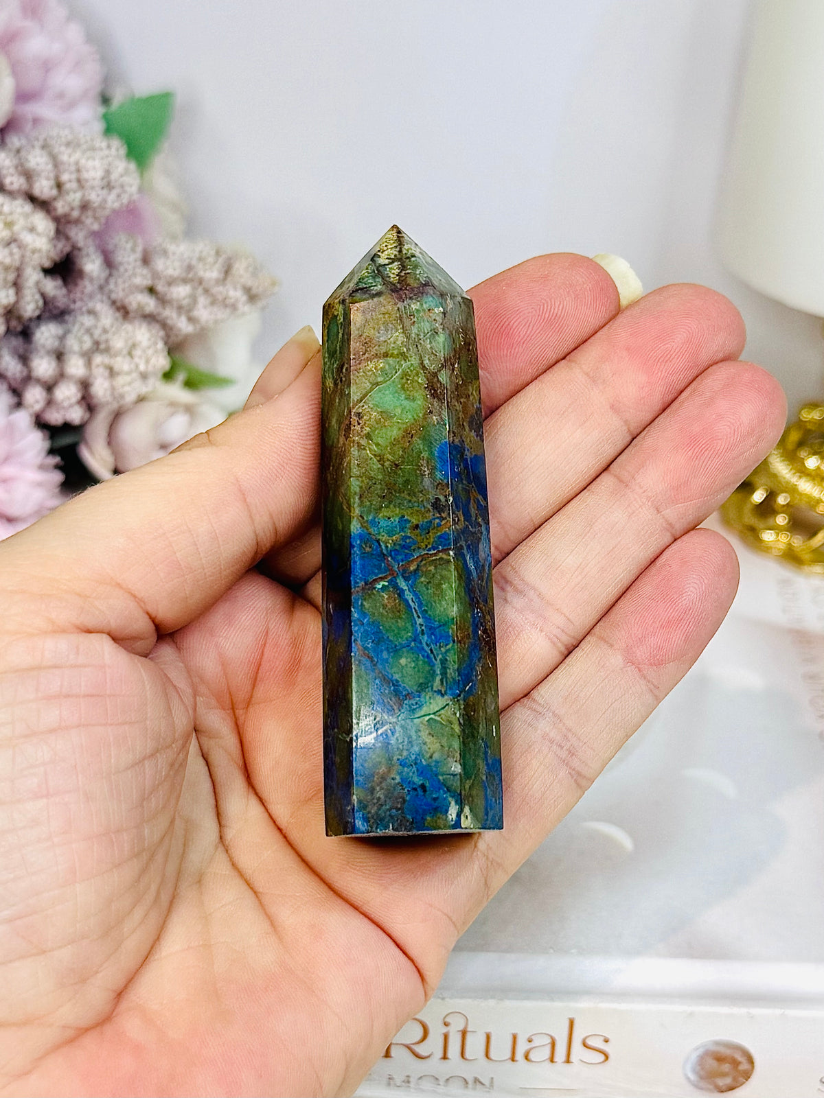 Azurite Tower 8.5cm