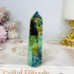 Chrysocolla Tower 8cm