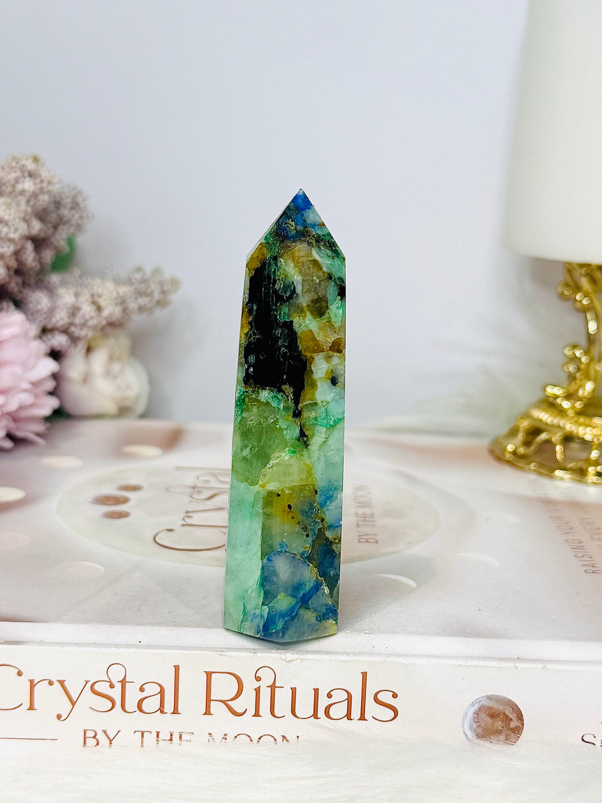 Chrysocolla Tower 8cm