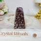 Amethyst Base Cut Cluster 6cm
