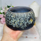 Large Agate Carved Bowl 12.5cm 1.1KG