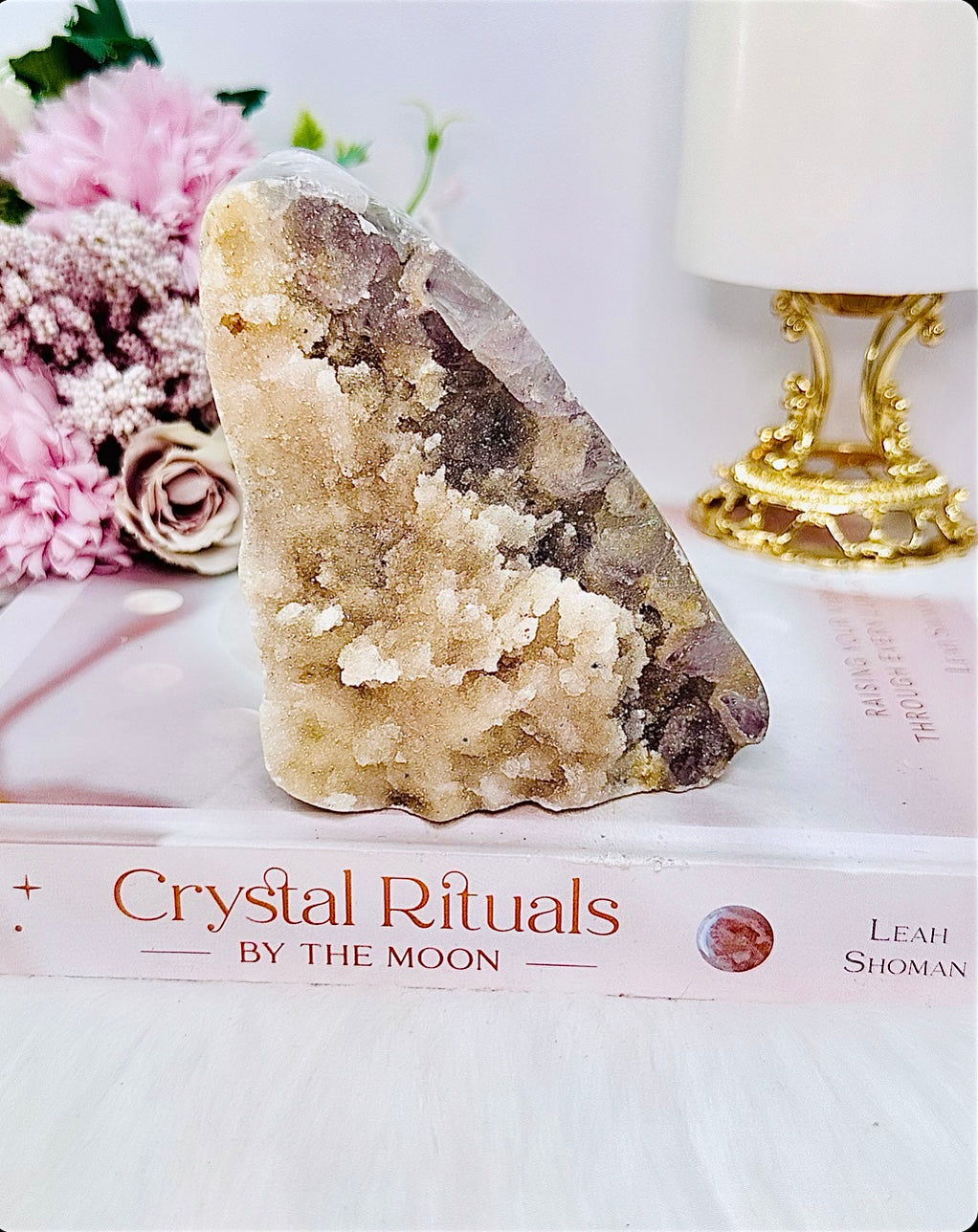 Truly Divine Sparkling Sugar Druzy Natural Pink Amethyst Cluster 559grams From Brazil ~ A Spectacular Piece