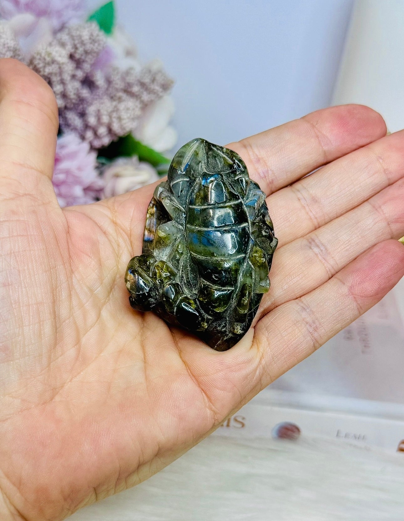 Labradorite Carved Scorpion