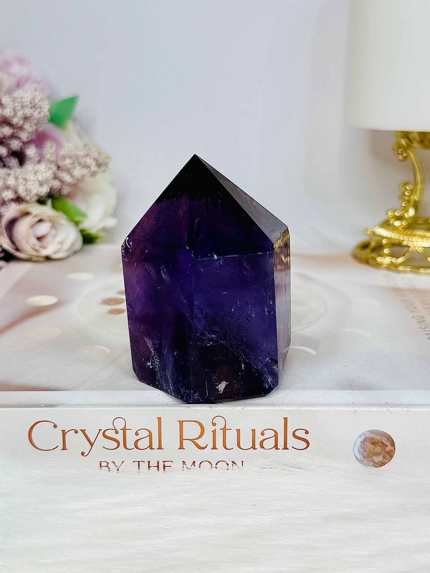 High Grade Amethyst Chunky Tower 7cm
