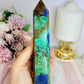 High Grade Azurite Tower 16.5cm