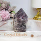 Lepidolite Polished Point 8cm 306g