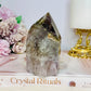 Large Super Seven Carved Tower 10cm 390g
