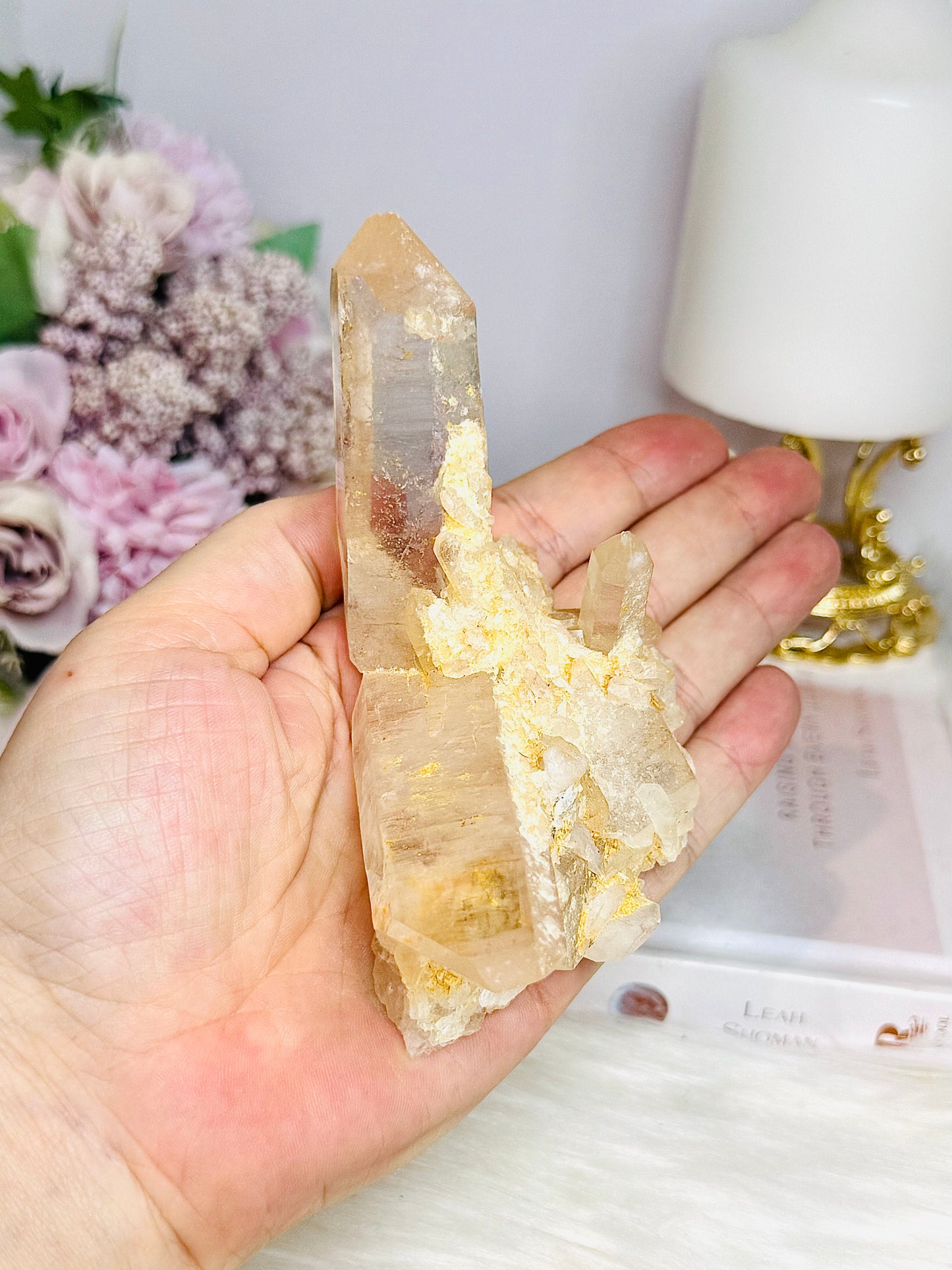 Natural Lemurian Quartz Specimen 184g