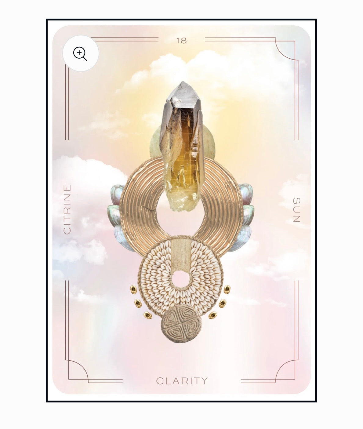 Astral Realms Crystal Oracle Cards