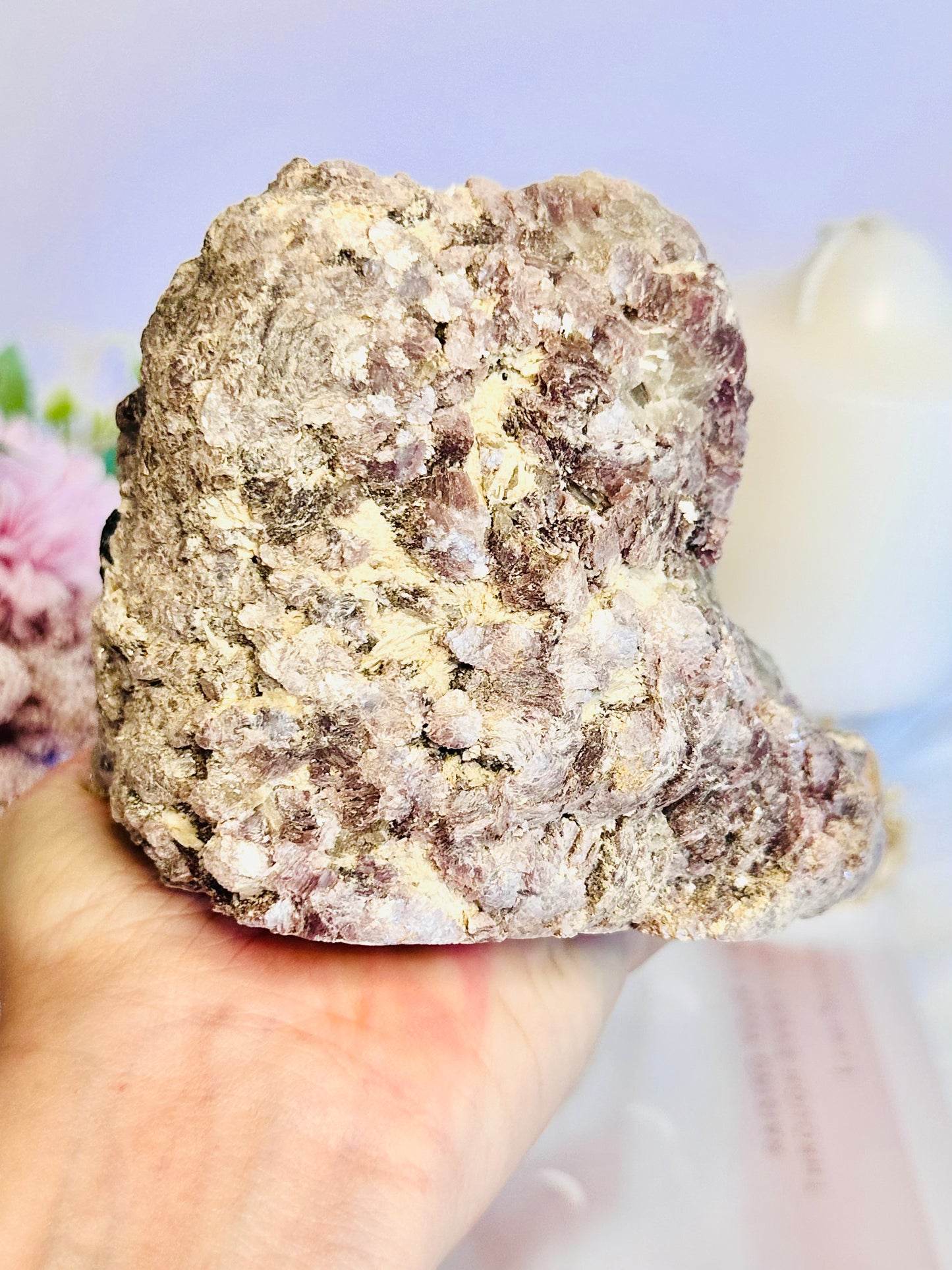 Stunning Large 1.05KG Purple Mica Natural Specimen From Brazil