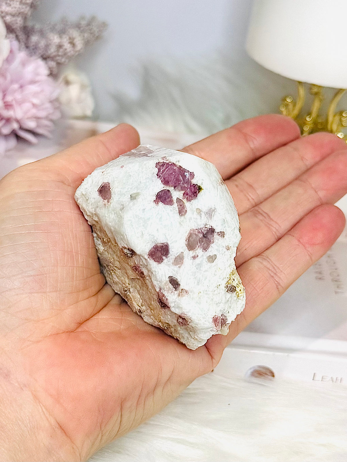 Pink Tourmaline Polished Point 197g