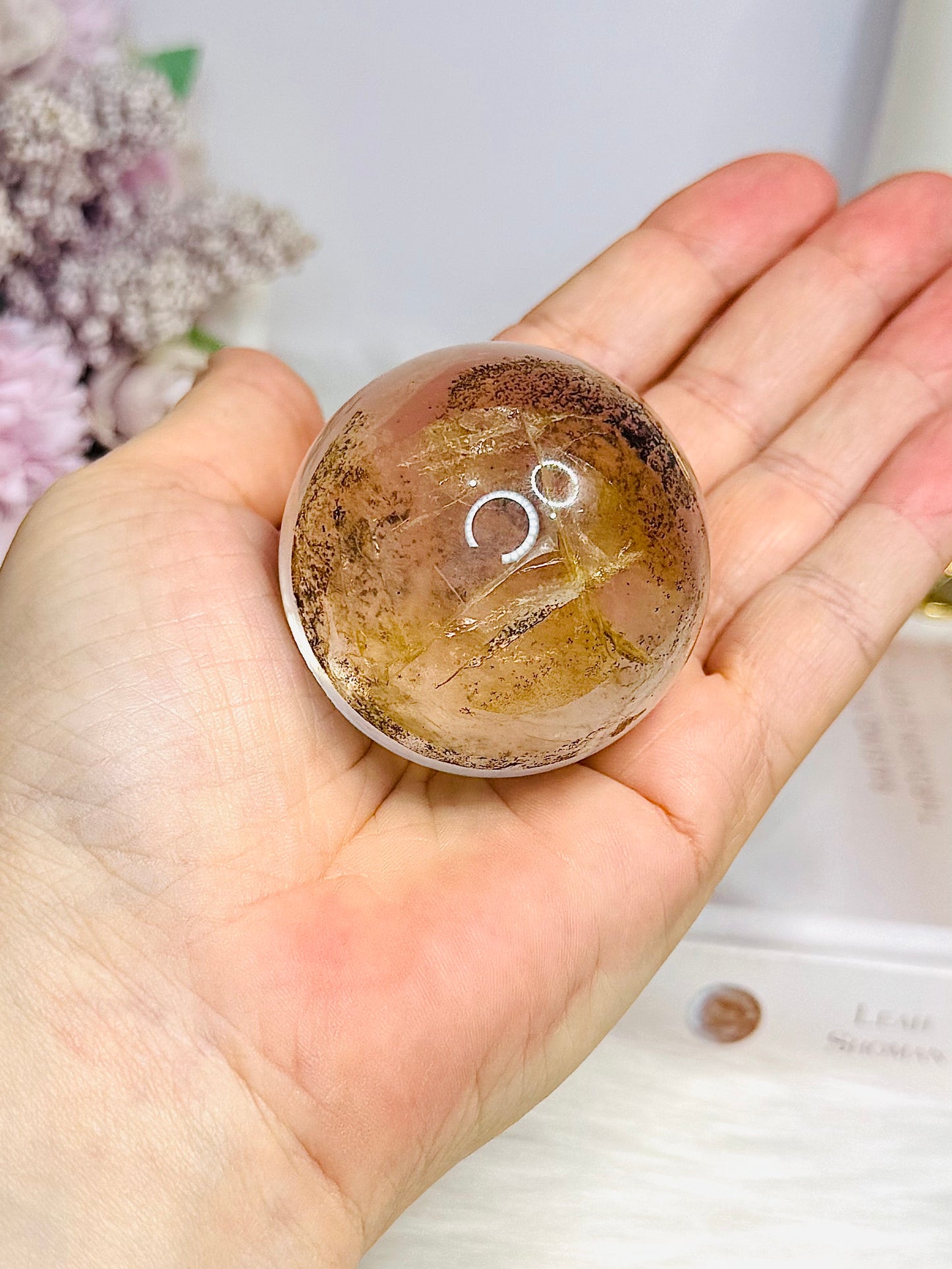 Clear Quartz with Dentrictic Inclusions 166g