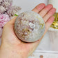 Pink Amethyst Sphere on Stand 417g