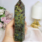 Large Dragons Blood Jasper Tower 15cm 465g