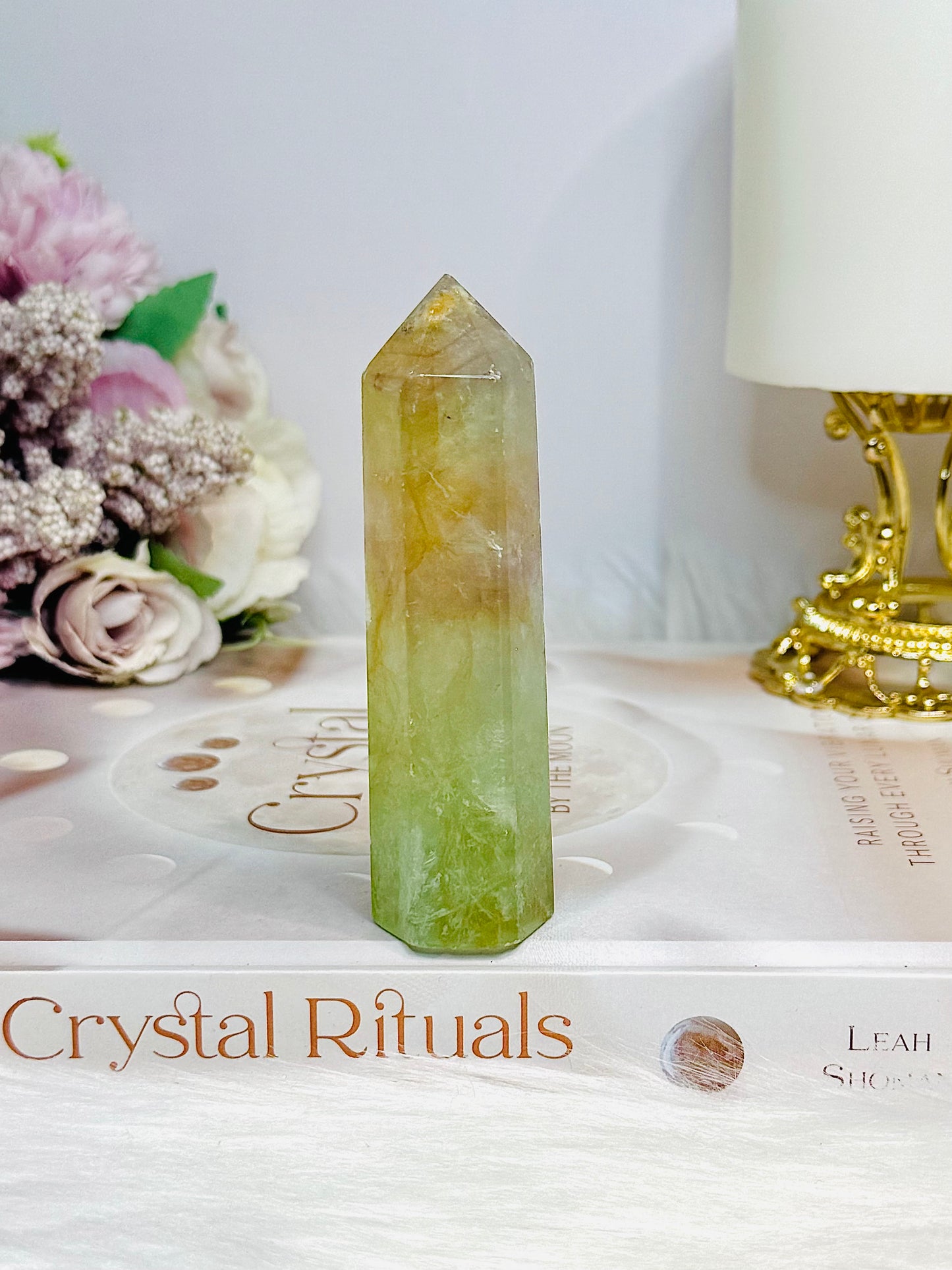 Green Fluorite Tower 9cm