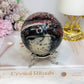 Mexican Lace Agate Sphere on Stand 476g