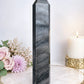 Huge Silver Sheen Obsidian Tower 28.5cm 1.1KG