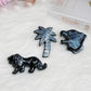 Set of 3 Terahertz Carvings ~ Bear, Lion & Palm Tree