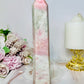 Natural Pink Opal Tower 19.5cm