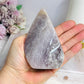 Natural Large Crazy Lace Amethyst Polished Freeform 11cm