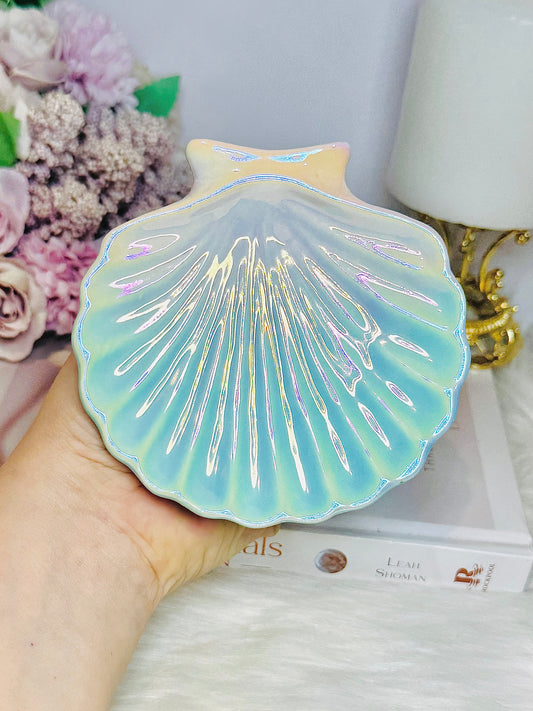 Iridescent Shell Trinket Dish