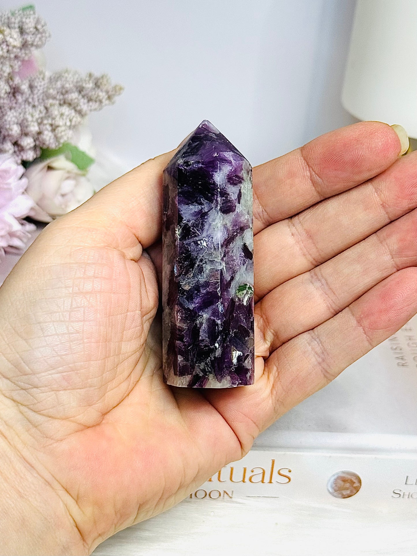 Lepidolite Tower 7.5cm