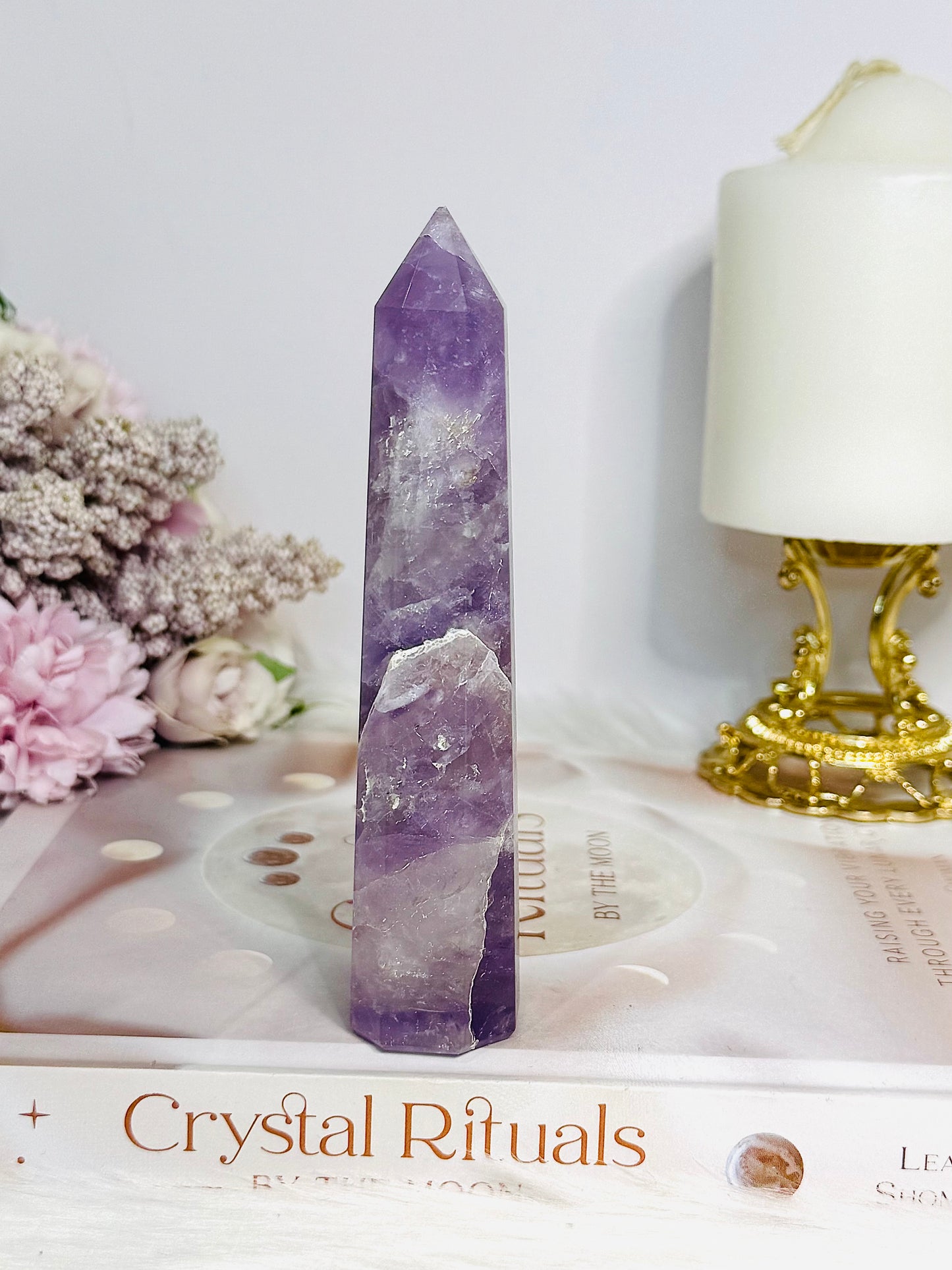 Amethyst Tower 12.5cm