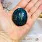 Blue Apatite Palm Stone
