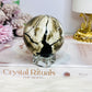 Natural Volcano Agate Druzy Sphere UV Reactive On Stand 297grams