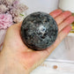 Large Yooperlite Sphere on Stand 471g