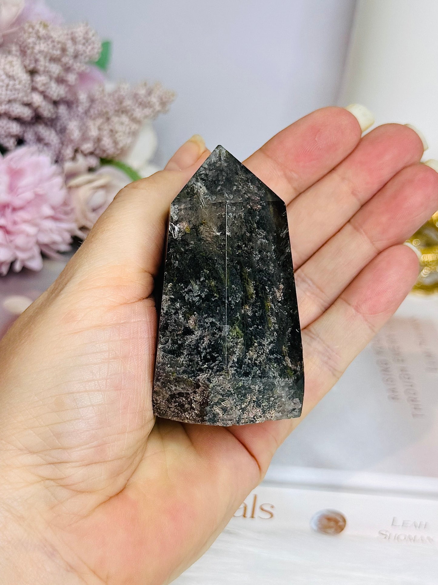 Chunky Lodolite | Garden Quartz Tower 7cm