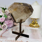 Natural Large Smokey Quartz Freeform On Stand from Brazil 15.5cm 667g