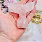 Gorgeous Rose Quartz Body Carving with Wings