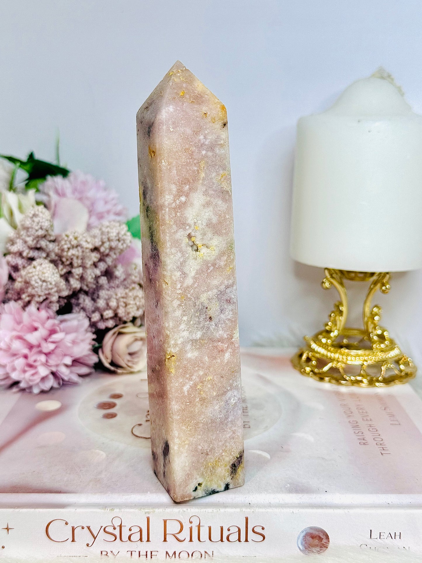 Pink Amethyst Tower 15.5cm