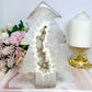 Large High Grade Sugar Druzy Agate Christmas Tree 18cm 445g