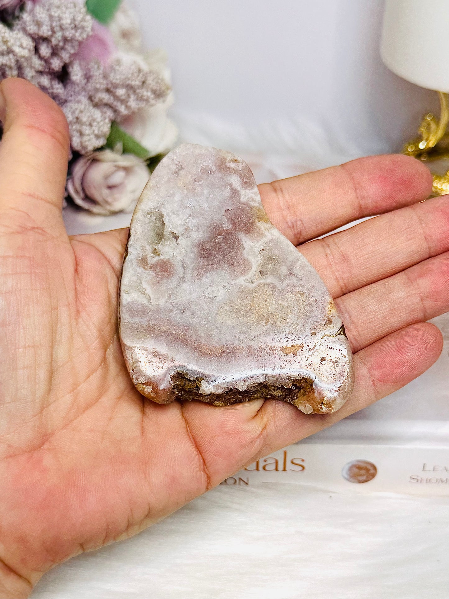Pink Amethyst Slab 7cm