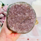 Large 998gram Galaxy Amethyst Base Cut Sugar Cluster From Uruguay