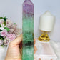 Watermelon Fluorite Tower 19.5cm
