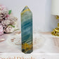 Natural Blue Onyx Tower 9.5cm