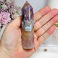 Crazy Lace Amethyst Tower 11cm