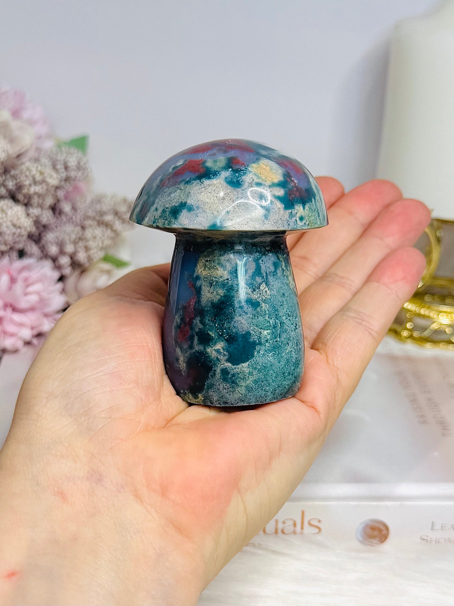 Ocean Jasper Chunky Mushroom 7cm