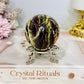 Money Agate Sphere on Stand 224g
