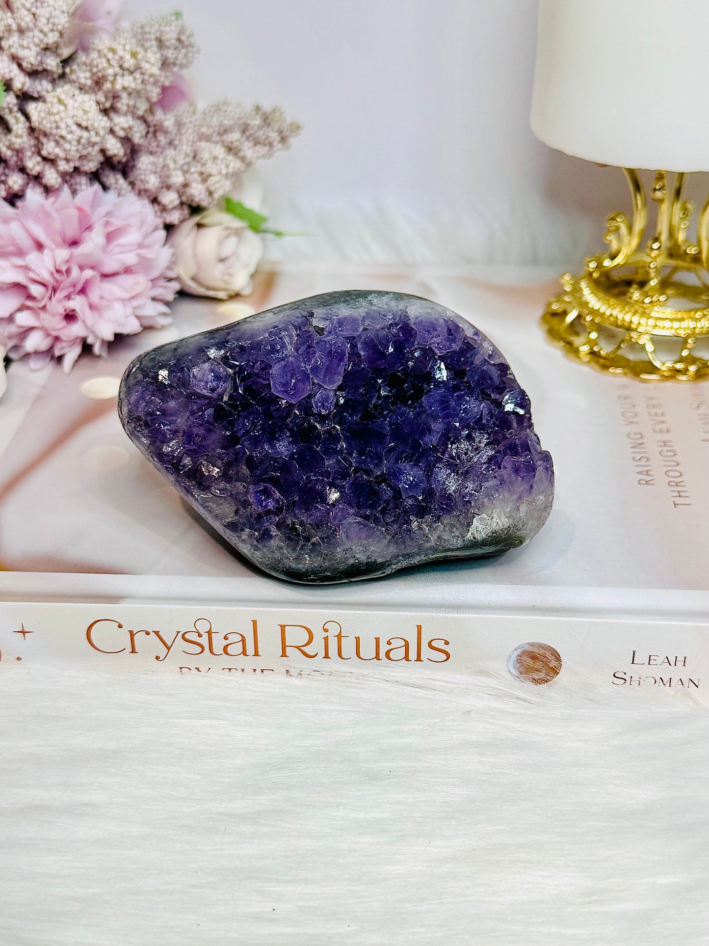 Natural Amethyst Cluster 10cm 325g