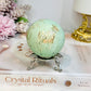 Rare Large Inca Turquoise Sphere on Stand 236g