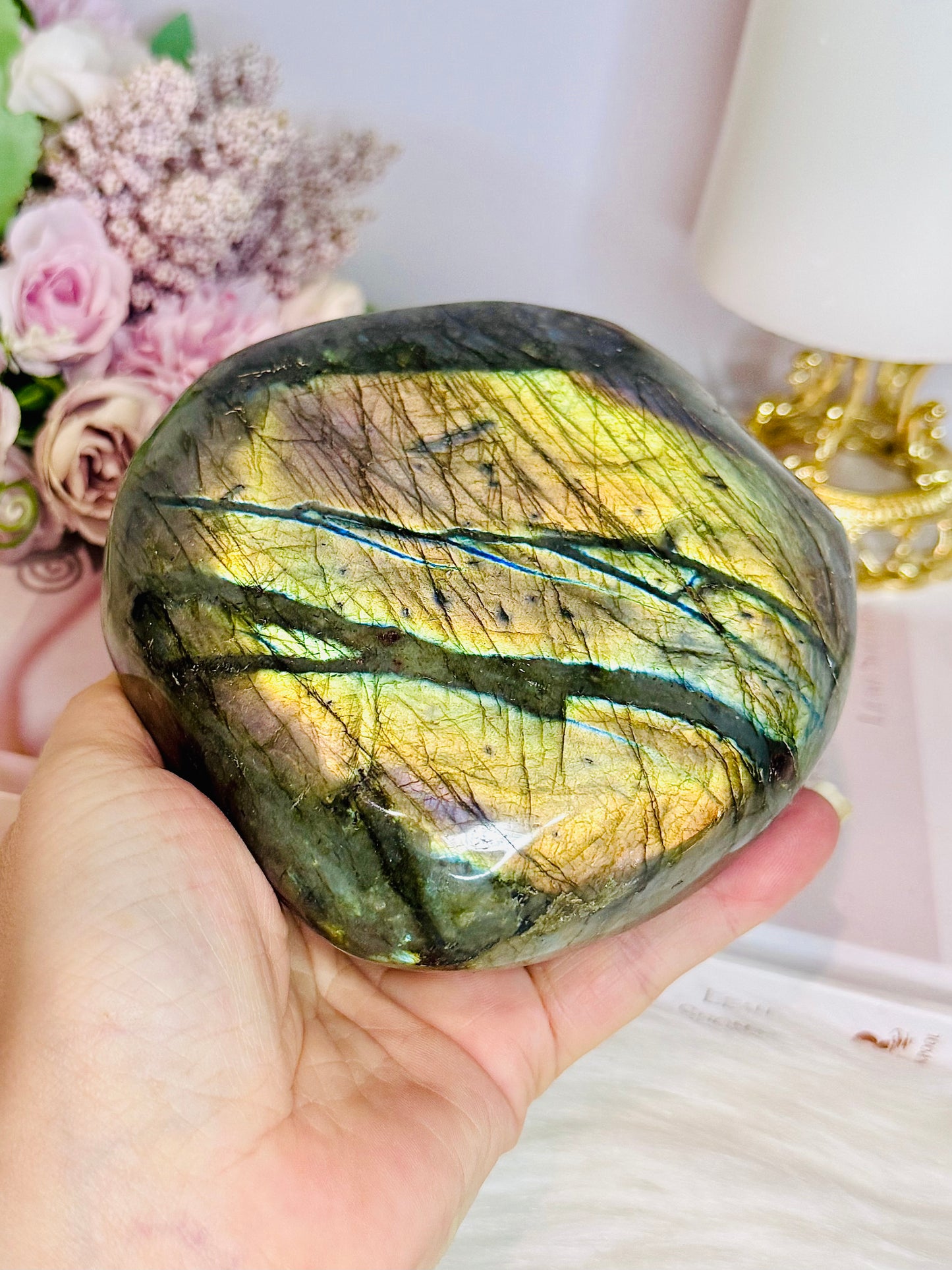 Large Labradorite Freeform Full of Flash 1.26kg