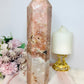 Huge Pink Amethyst Chunky Druzy Tower 25cm 1.45KG
