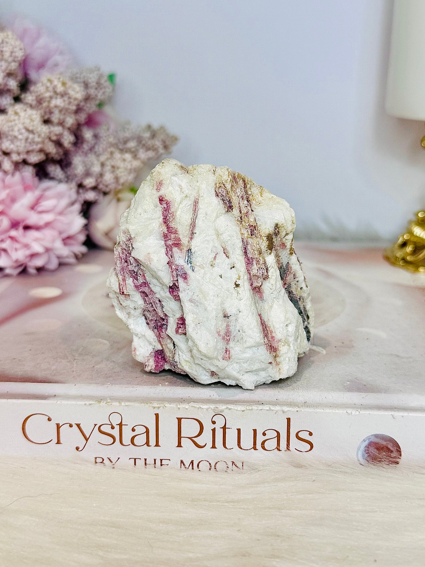 Pink Tourmaline Natural Specimen 144g
