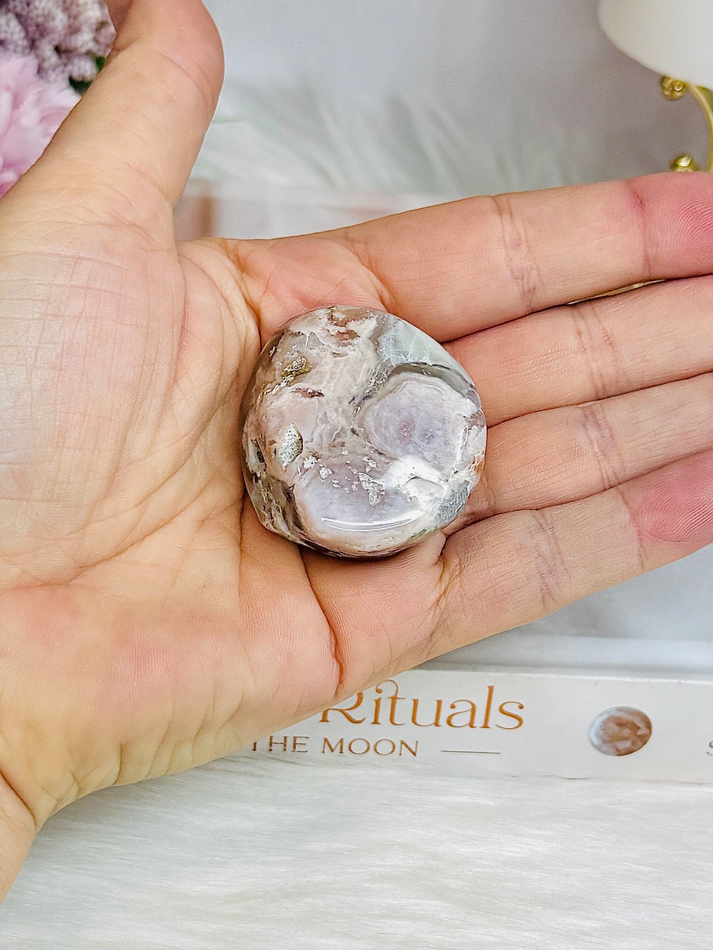Small Flower Agate Freeform