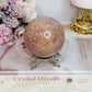 Rare & Beautiful Large Phosphosiderite Sphere On Stand 418grams